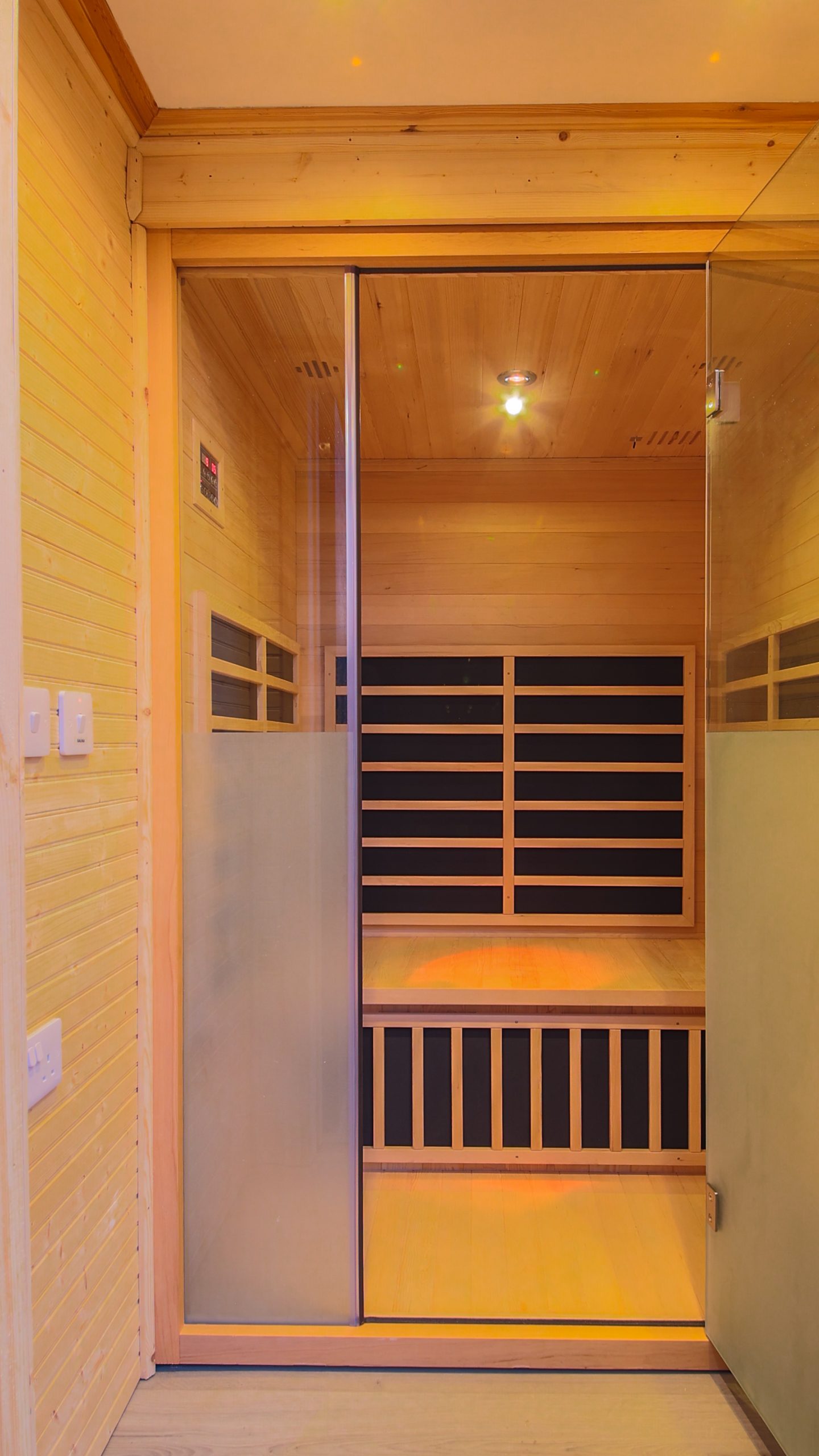 Two person sauna